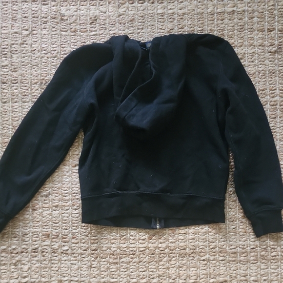 Polo by Ralph Lauren Kids Black Hoodie with Pink Logo - Picture 4 of 4